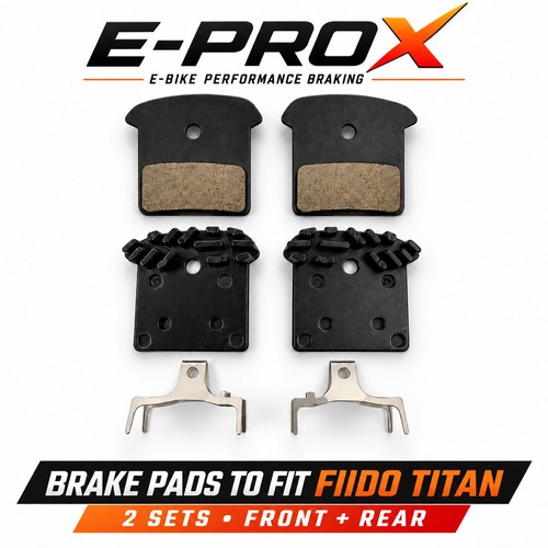 Brake pads fit fiido - to, titan